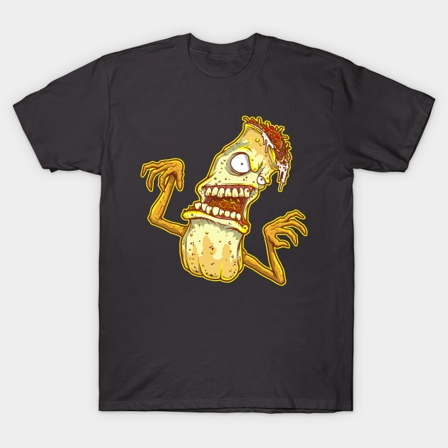 Bad Burrito T-Shirt by The Meat Dumpster